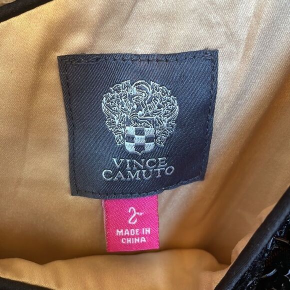 Vince Camuto One Shoulder Sequin Dress Size 2 - Picture 4 of 8